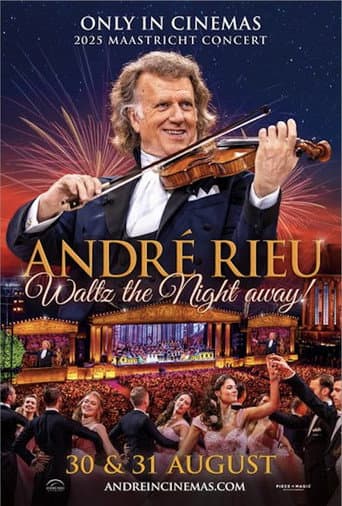 Poster for André Rieu's 2025 Maastricht Concert - Waltz the Night Away!