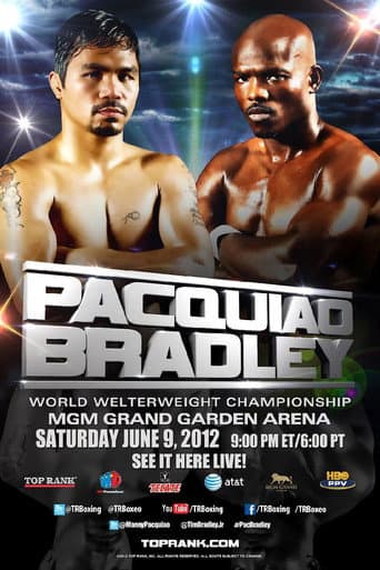 Poster for Manny Pacquiao vs. Timothy Bradley