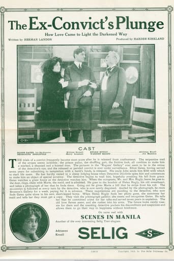 Poster for The Ex-Convict's Plunge