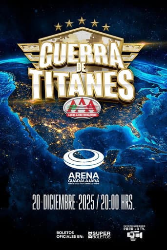 Poster for AAA Guerra de Titanes 2025
