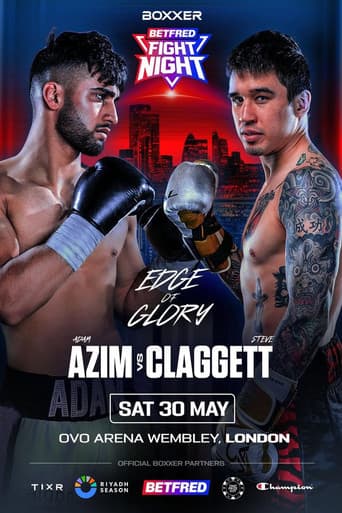 Poster for Adam Azim vs. Steve Claggett