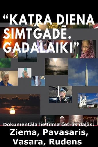 Poster for Katra diena simtgadē. Gadalaiki.