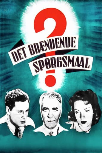 Poster for The Burning Question