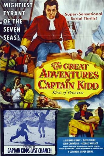 Poster for The Great Adventures of Captain Kidd