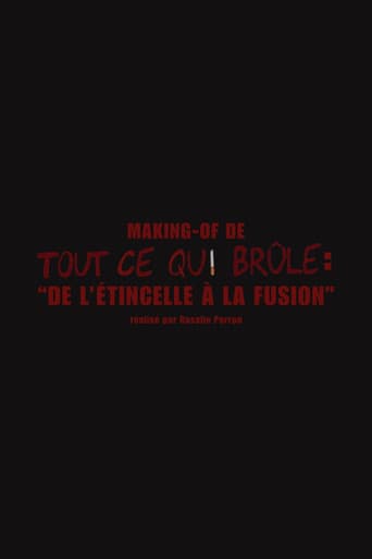Poster for De l'étincelle à la fusion (Making-of "Tout ce qui brûle")