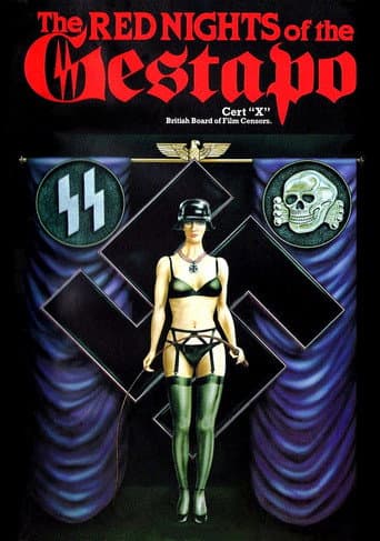 Poster for The Red Nights of the Gestapo