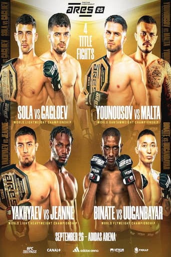 Poster for ARES 25: Sola vs. Gagloev
