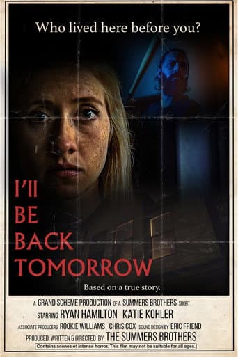 Poster for I'll Be Back Tomorrow