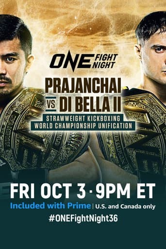 Poster for ONE Fight Night 36: Prajanchai vs. Di Bella 2