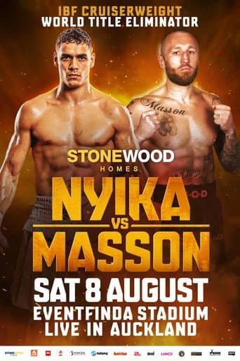 Poster for David Nyika vs. Floyd Masson