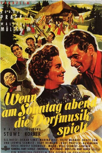 Poster for When the Village Music Plays on Sunday Nights