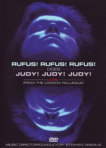Poster for Rufus! Rufus! Rufus! Does Judy! Judy! Judy! Live from the London Palladium