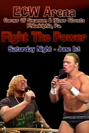 Poster for ECW Fight the Power