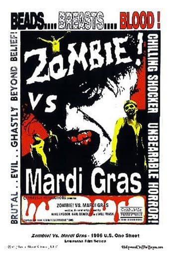 Poster for Zombie! vs. Mardi Gras