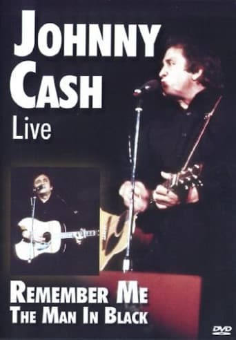 Poster for Johnny Cash Live Remember Me The Man In Black