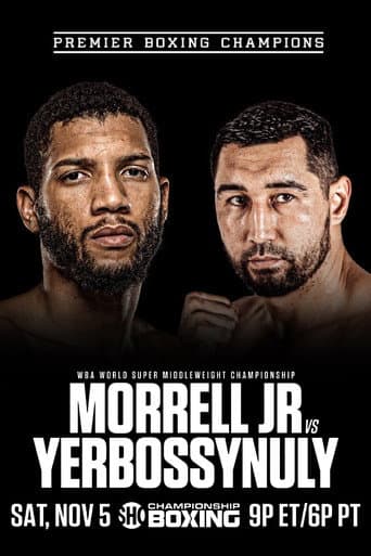 Poster for David Morrell Jr. vs. Aidos Yerbossynuly