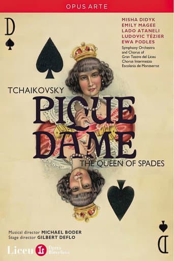 Poster for Tchaikovsky: The Queen of Spades - Gran Teatre del Liceu, Barcelona