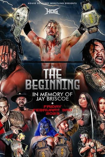 Poster for House of Glory Wrestling The Beginning - In Memory of Jay Briscoe