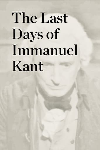 Poster for The Last Days of Immanuel Kant