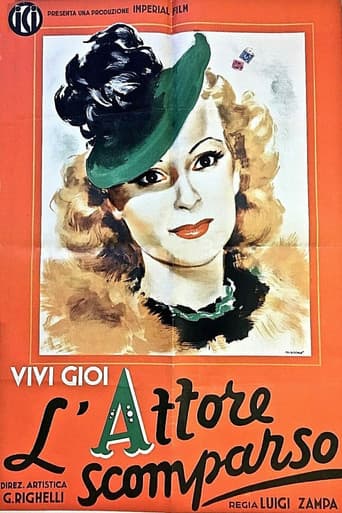 Poster for L'attore scomparso