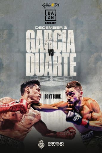 Poster for Ryan Garcia vs. Oscar Duarte