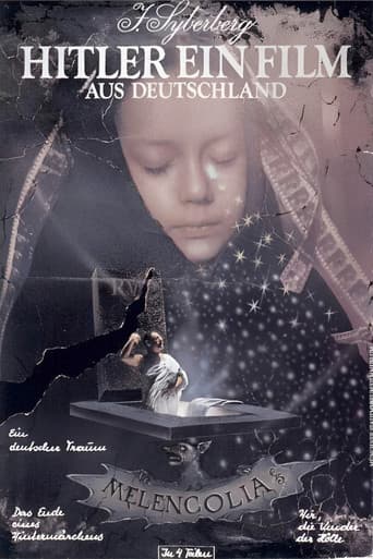 Poster for Hitler: A Film from Germany