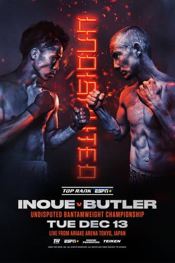Poster for Naoya Inoue vs. Paul Butler
