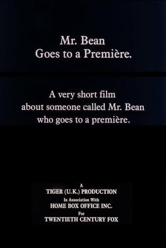 Poster for Mr. Bean Goes to a Première