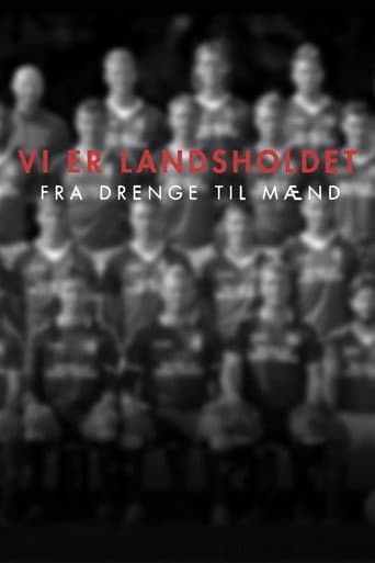 Poster for Vi er Landsholdet - Fra drenge til mænd