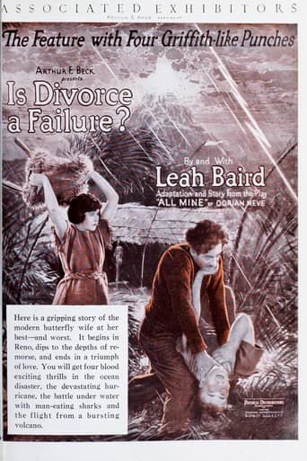 Poster for Is Divorce a Failure?