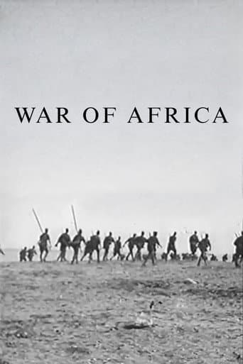 Poster for War of Africa