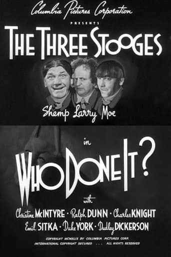 Poster for Who Done It?