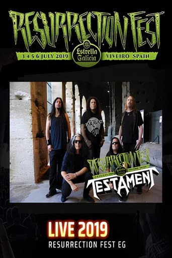 Poster for Testament - Live at Resurrection Fest EG 2019