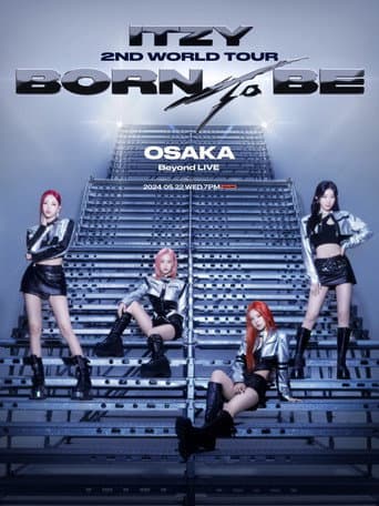 Poster for ITZY 2ND WORLD TOUR BORN TO BE in OSAKA