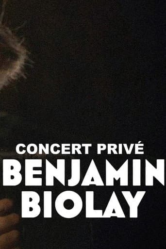 Poster for Benjamin Biolay - Concert privé