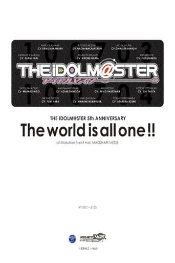 Poster for THE IDOLM@STER 5th ANNIVERSARY The world is all one!!