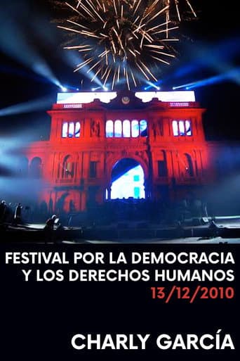 Poster for Charly García: Festival por los derechos humanos y la democracia