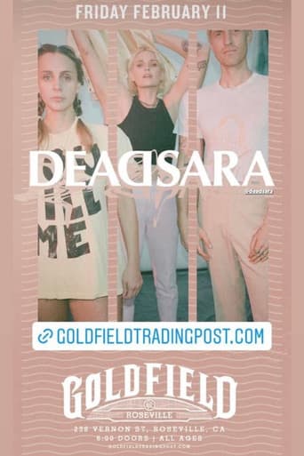 Poster for Dead Sara - Live at the Goldfield - Roseville, CA