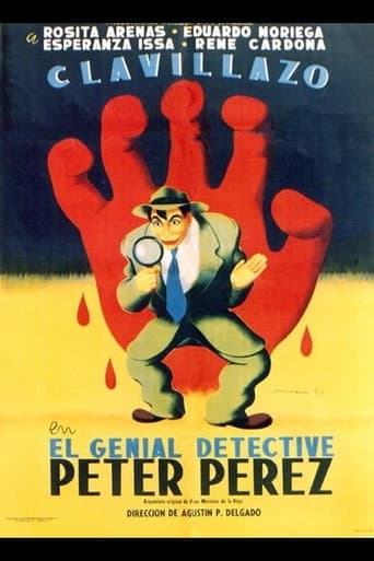 Poster for El genial Detective Peter Pérez
