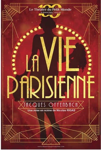 Poster for La vie parisienne