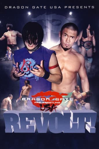 Poster for Dragon Gate USA REVOLT! 2011