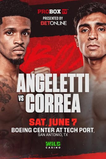 Poster for Michael Angeletti vs. Eros Correa