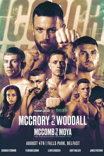 Poster for Padraig McCrory vs. Steed Woodall