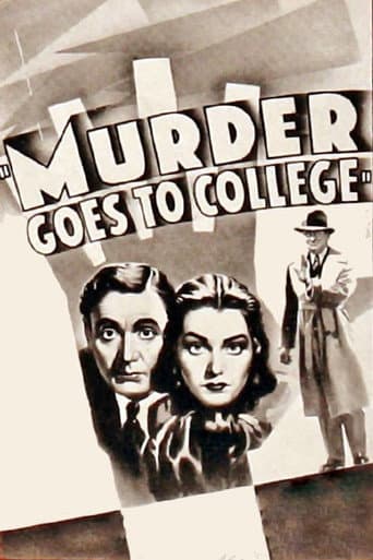 Poster for Murder Goes to College