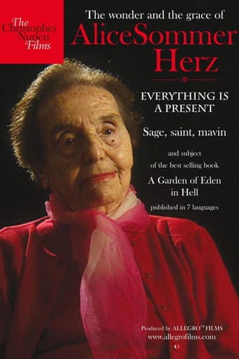 Poster for Alice Sommer: Everything Is a Present
