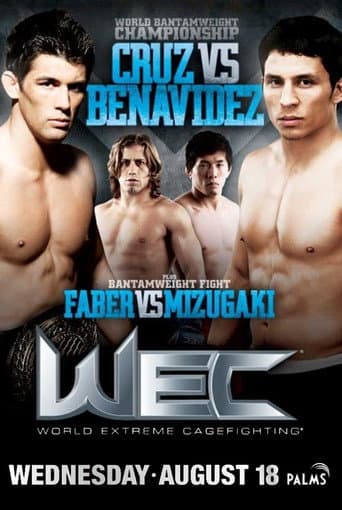Poster for WEC 50: Cruz vs. Benavidez 2