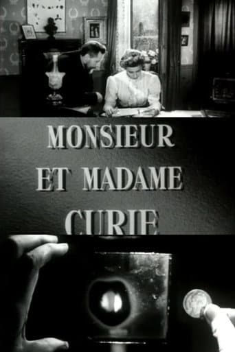 Poster for Monsieur and Madame Curie