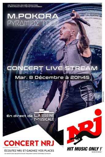 Poster for Matt Pokora - Pyramide Tour
