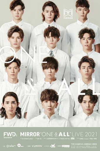 Poster for MIRROR "ONE & ALL" LIVE 2021