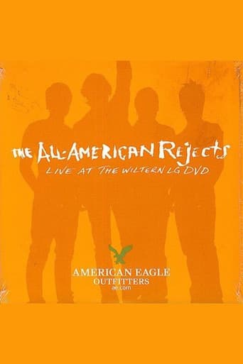 Poster for The All-American Rejects: Live at the Wiltern